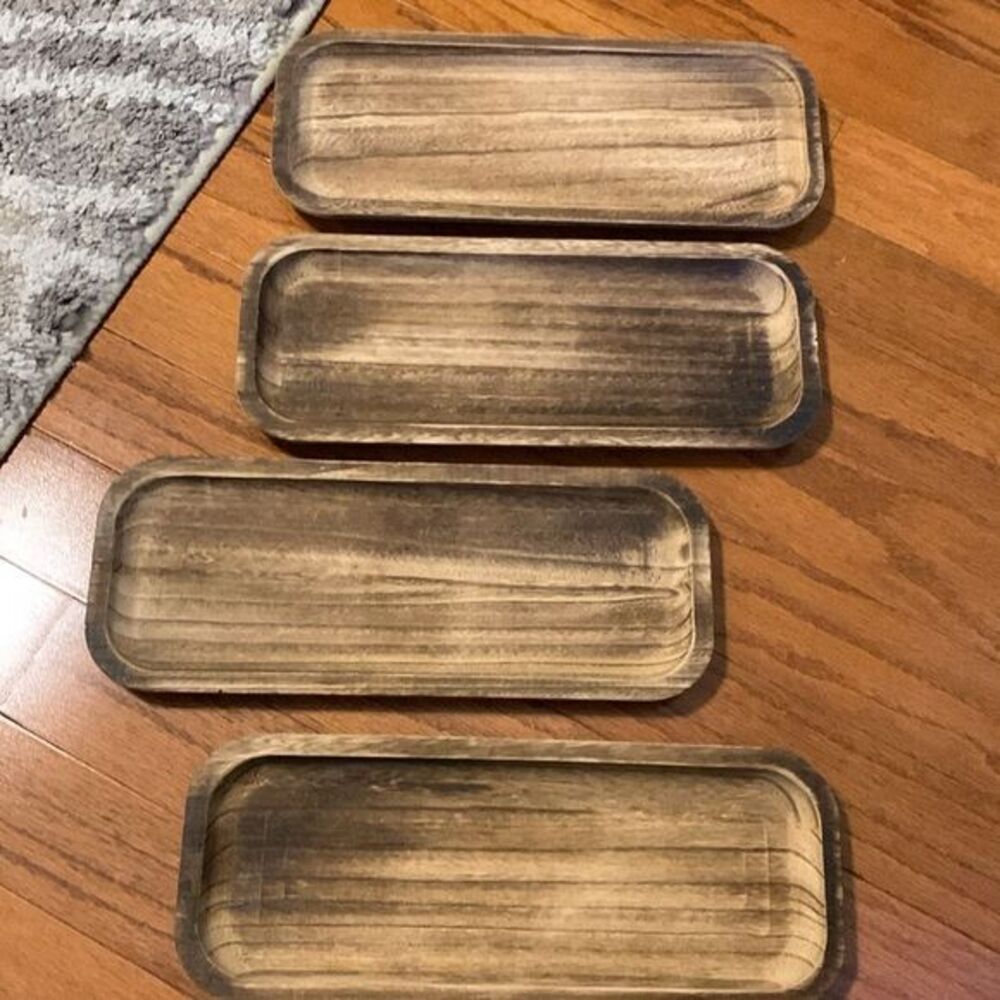 Charcuterie boards (solid wood) BUNDLE of FOUR